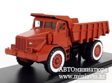 Автоминиатюра модели - МАЗ-525 самосвал, коричневый SSM