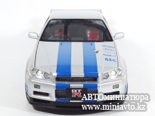 Автоминиатюра модели - Nissan Skyline GT-R R34 1:18 CPM junior series