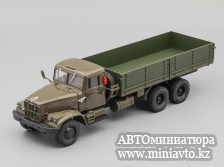 Автоминиатюра модели - КрАЗ-257Б, бортовой, хаки/зеленый 1:43 Наш Автопром