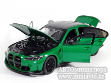 Автоминиатюра модели - BMW M3 CS LCI G80 Green 1:18 CPM junior series 
