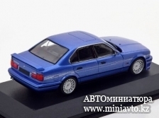Автоминиатюра модели - BMW Alpina B10 BiTurbo (E34) 1994 metallic-blue Solido