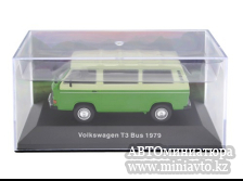 Автоминиатюра модели - VW T3 1979  Green/white  1:43 Altaya