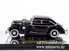 Автоминиатюра модели - Maybach SW38 SPOHN Cabriolet closed  4-DOOR 1937 Black 1:43 Signature Models