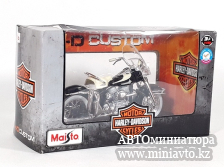 Автоминиатюра модели - Harley-Davidson FLH Duo Glide 1962 1:18 Maisto