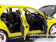 Автоминиатюра модели - Mitsubishi Lancer EVO 9 yellow 1:24 CPM junior series