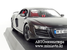 Автоминиатюра модели - Audi R8 GT V10 Matte Black 1:18 Maisto