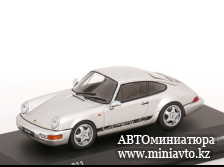 Автоминиатюра модели - Porsche 911 (964) RS 1994 silver 1:43 Solido