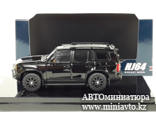 Автоминиатюра модели - Toyota Land Cruiser 250 black 1:64 Hobby Japan