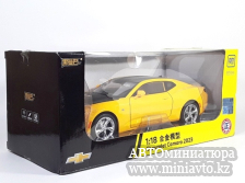 Автоминиатюра модели - Chevrolet Camaro SS 2023 yellow 1:18 CPM junior series