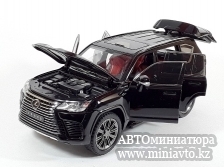 Автоминиатюра модели - Lexus LX600 Black 1:24 C.P.M.junior series