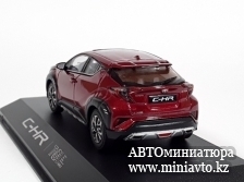 Автоминиатюра модели - Toyota C-HR CHR 2019  Red/black 1:43 China Promo Models