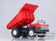 Автоминиатюра модели - БЕЛАЗ-548 красно-белый 1:43 Наш Автопром