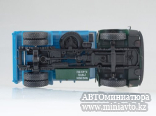 Автоминиатюра модели - МАЗ-503А самосвал, зеленый/синий 1:43 Наш Автопром