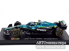 Автоминиатюра модели - Aston Martin AMR25 F1 2025 #14 Alonso 1:43 Bburago