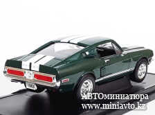 Автоминиатюра модели - Shelby Gt 500 Kr Coupe 1968 Green 1:18 Yat Ming
