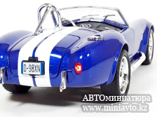 Автоминиатюра модели - SHELBY Cobra 427S/C 1965 blue 1:24 CPM junior series