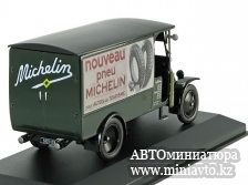 Автоминиатюра модели - Renault Camion Bache Michelin 1925 green Altaya