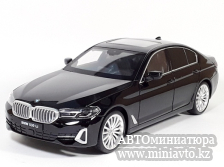 Автоминиатюра модели - BMW 530li G30/G31 2022 black 1:18 CPM junior series