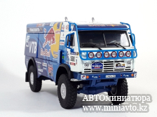 Автоминиатюра модели - КамАЗ-4326 "Дакар-2011" Аргентина — Чили, Владимир Чагин, Сергей Савостин 1:43 Eligor