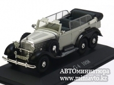 Автоминиатюра модели - Mercedes G4 W31 1938 lightgrey/black Altaya