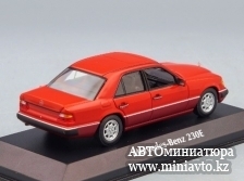 Автоминиатюра модели - MERCEDES-BENZ 230E (1991), red Maxichamps