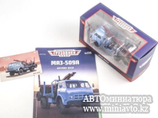 Автоминиатюра модели - МАЗ-509А лесовоз Легендарные грузовики СССР MODIMIO