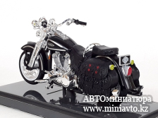 Автоминиатюра модели - Harley-Davidson FLSTS Heritage Softail Springer 1999 black 1:18 Maisto