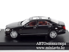 Автоминиатюра модели - Mercedes Benz S65L AMG W221 Black 1:64 Street Warrior