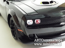 Автоминиатюра модели - Dodge Challenger R/T Scat Pack Widebody Black 1:18 CPM junior series