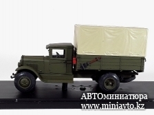 Автоминиатюра модели - ЗиС 5 хаки борт/тент Миниклассик (Украина)