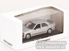 Автоминиатюра модели - Mercedes 190E 2.3-16 W201 1984 silver 1:43 Minichamps