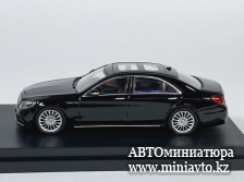 Автоминиатюра модели - Mercedes-Benz E65 AMG W222 Black 1:64 Glory Model