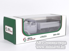 Автоминиатюра модели - ЗиЛ-164А бортовой серый Автоистория