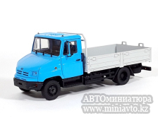 Автоминиатюра модели - ЗиЛ-5301 "Бычок", голубой/серый Автоистория