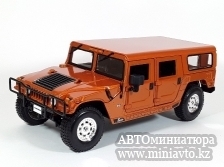 Автоминиатюра модели - Hummer H1  Orange  1:18 Maisto