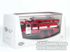 Автоминиатюра модели - Пожарный  АЦ-40 (на шасси ЗиЛ 131), УПЧ г. Кострома 1:43 SSM