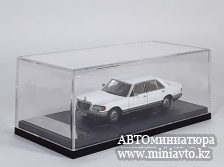 Автоминиатюра модели - Mercedes-Benz S560SEL W126 White 1:64 Master