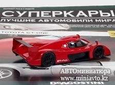 Автоминиатюра модели - TOYOTA GT-ONE, red Суперкары DeAgostini