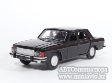 Автоминиатюра модели - ГАЗ 3102 чёрная 1:43 Саратов Россия