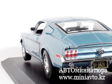 Автоминиатюра модели - FORD Mustang GT COBRA JET 1968 BLUE 1:18 Maisto