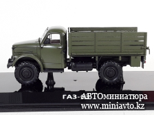 Автоминиатюра модели - ГАЗ 63 высокий борт хаки  1:43 DiP Models
