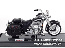 Автоминиатюра модели - Harley-Davidson FLSTS Heritage Softail Springer 1999 black 1:18 Maisto