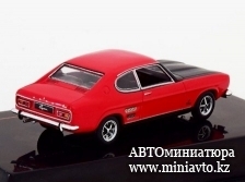 Автоминиатюра модели - Ford Capri 1700 GT 1970 red black IXO