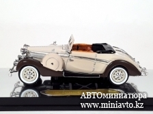 Автоминиатюра модели - Maybach SW38 2-door Sport Cabriolet 1937, brown /biege1:43 Signature Models