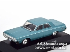 Автоминиатюра модели - Dodge 330 Sedan 1964 turquoise-metallic  1:43 Altaya - American Cars