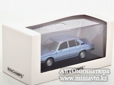 Автоминиатюра модели - BMW 520 (E12), light blue met., 1974 Minichamps