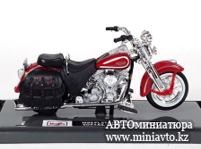 Автоминиатюра модели - Harley-Davidson FLSTS Heritage Softail Springer 1999 red  1:18 Maisto