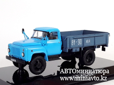 Автоминиатюра модели - ГАЗ-52-04 голубая кабина,синий борт 1:43 DiP Models