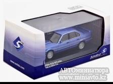 Автоминиатюра модели - BMW Alpina B10 BiTurbo (E34) 1994 metallic-blue Solido