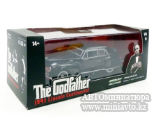 Автоминиатюра модели - Lincoln Continental 1941 Black 1:43  Greenlight